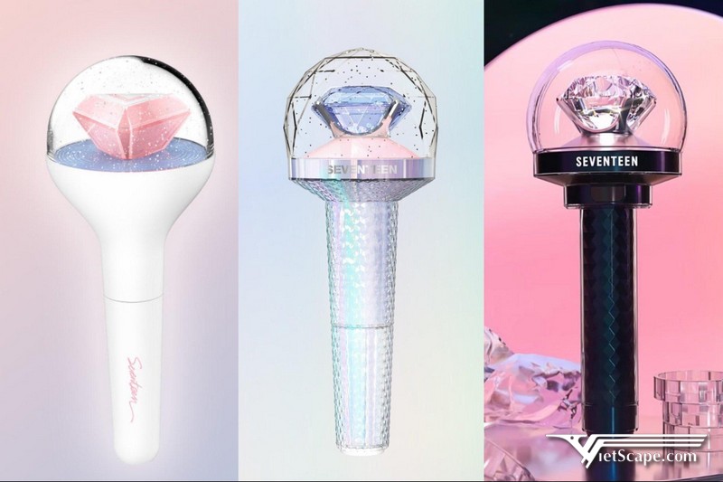 Các phiên bản Lightstick của nhóm nhạc Seventeen