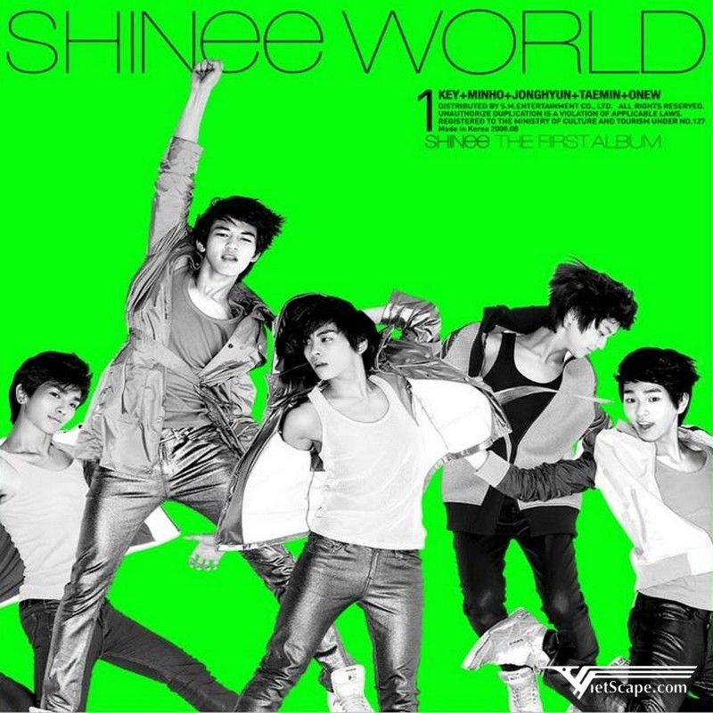 Album: “The Shinee World” - Ngày 28/08/2008