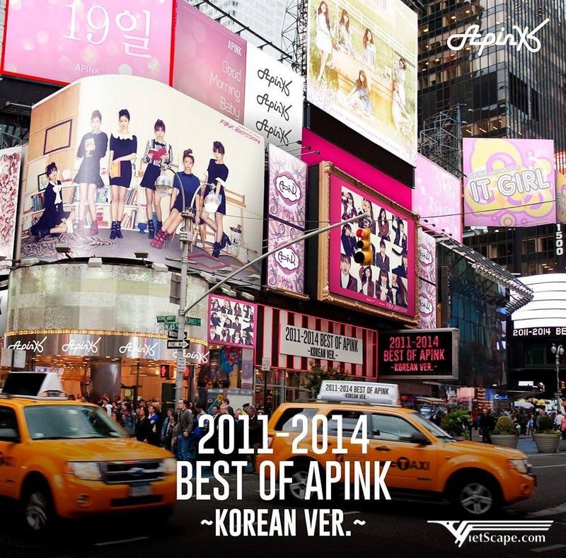 Album: “2011-2014 Best Of Apink (Korean Ver.)” - Ngày 17/12/2014