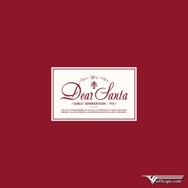 Mini Album: “Dear Santa” - Ngày 04/12/2012