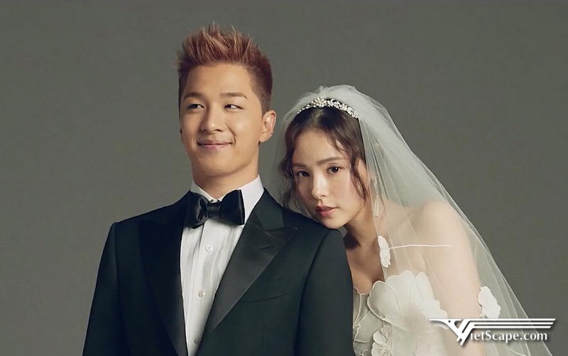 Hôn nhân viên mãn và đón con đầu lòng của Taeyang và vợ Min Hyo Rin