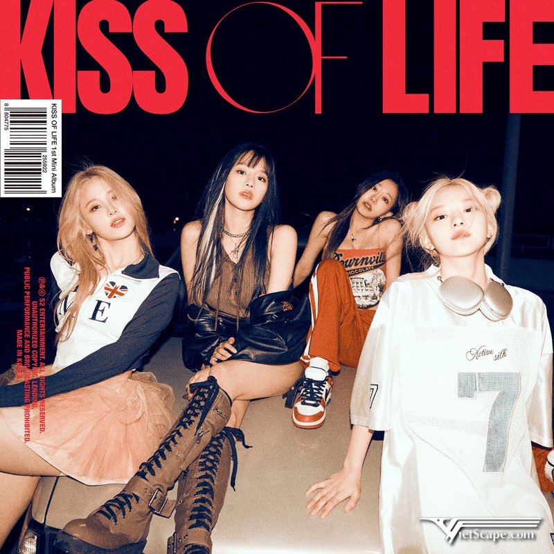 1st Mini Album: “Kiss Of Life” - Ngày 05/07/2023