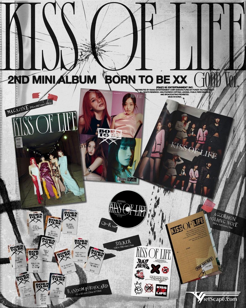 2nd Mini Album: “Born to be XX” - Ngày 08/11/2023