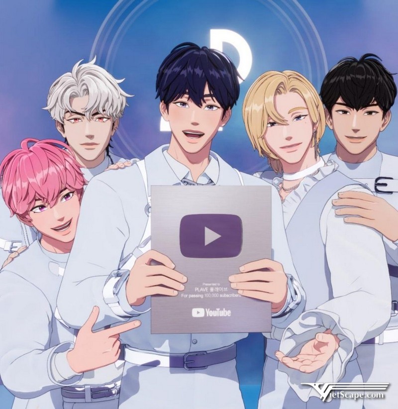 Các thành viên của nhóm được vẽ như Manhwa thường thấy trong Webtoon với hình ảnh CG hàng đầu